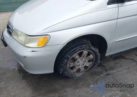 2002 Honda Odyssey Ex from USA, damaged, VIN 5FNRL18622B013804